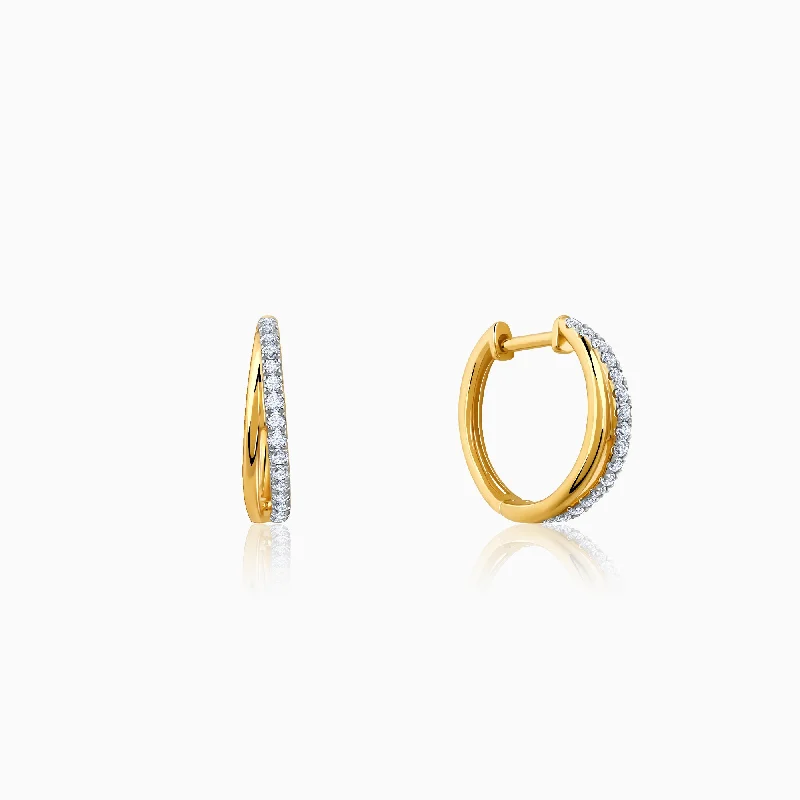 Gold Endora Diamond Earrings