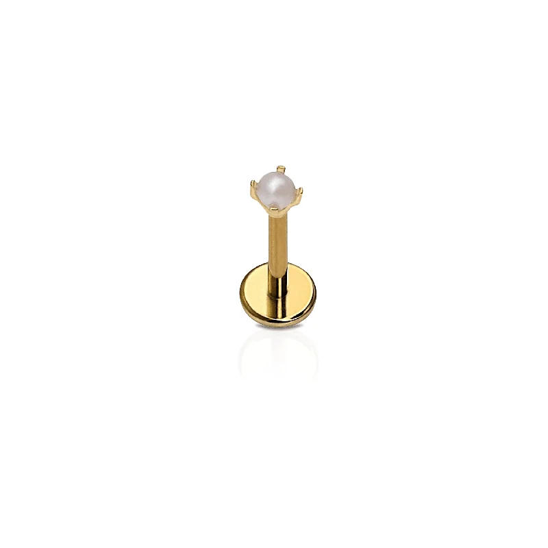 Mini Pearl Flat Back Stud