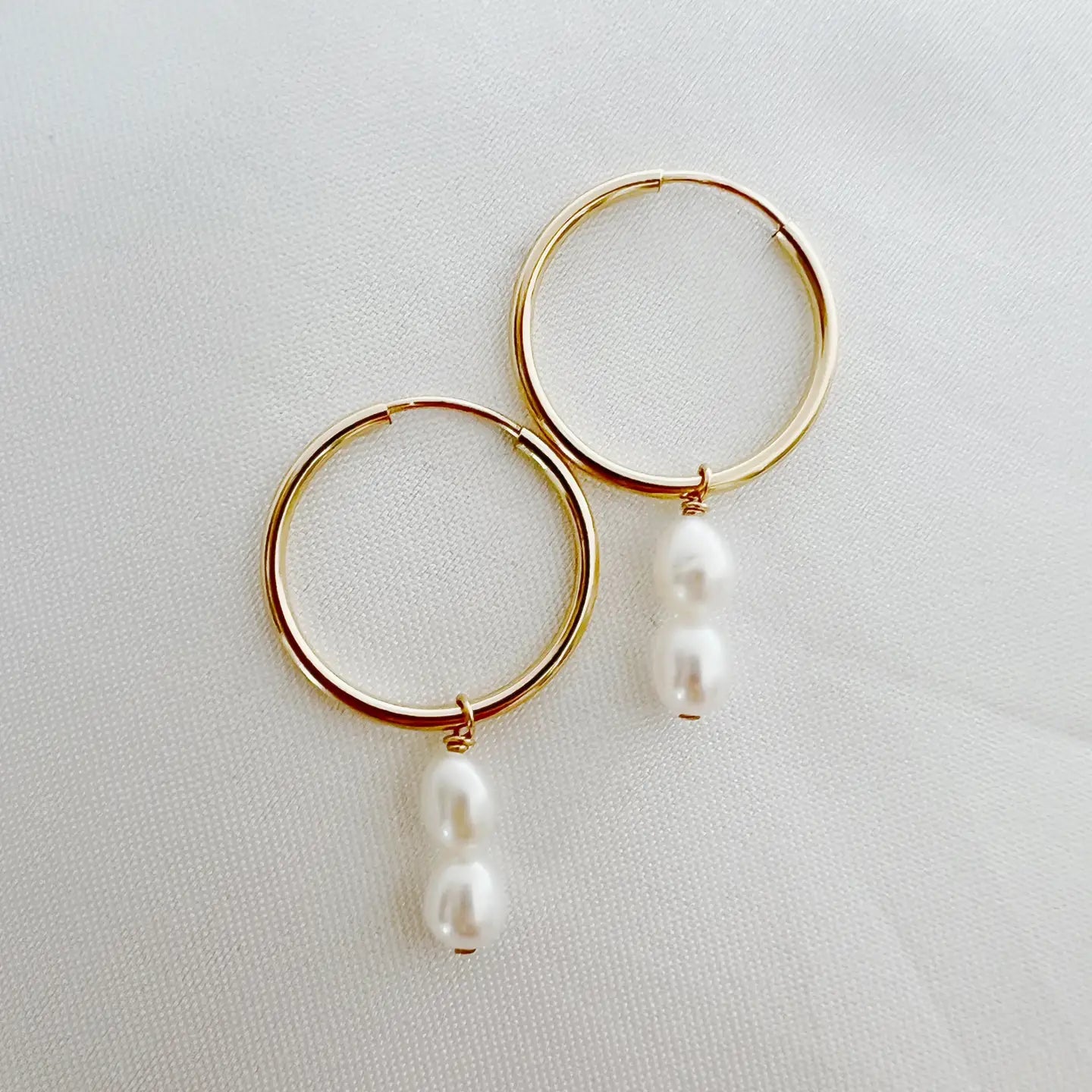 TL JTBC FW Double Pearl Earrings