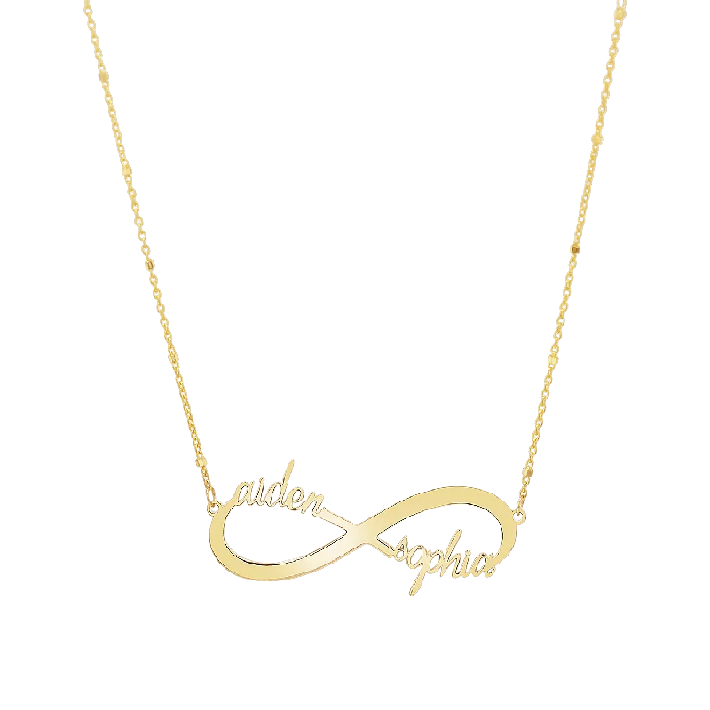 Infinity Custom Name Necklace