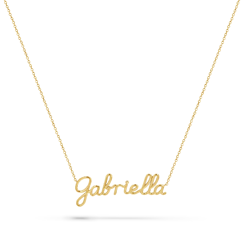 Signature Name Necklace