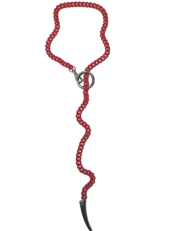 FORBIDDEN Necklace - Red Gloss - Limited Edition