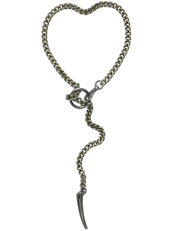 FORBIDDEN Necklace - All Gunmetal