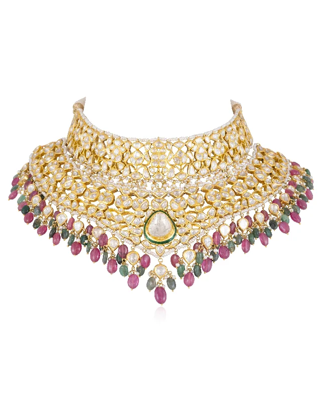 Kamya Jadau Polki Choker