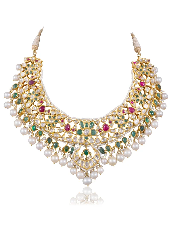 Nithya Jadau Polki Necklace